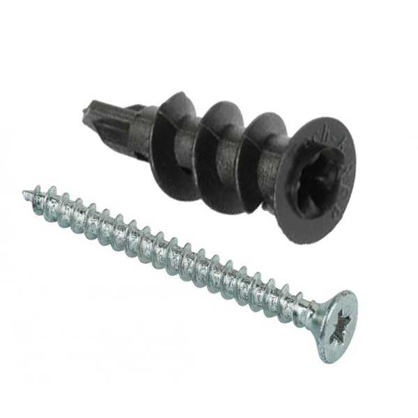 Анкер (дюбель) DRIVA NYLON с шурупом (уп.4шт) 102947