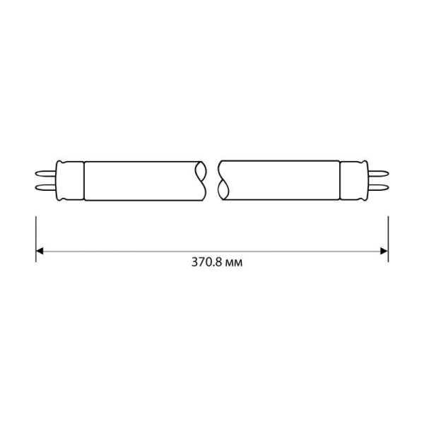 Лампа люминесцентная FT4-12W/54 12Вт T4 6500К G5 Camelion 3371