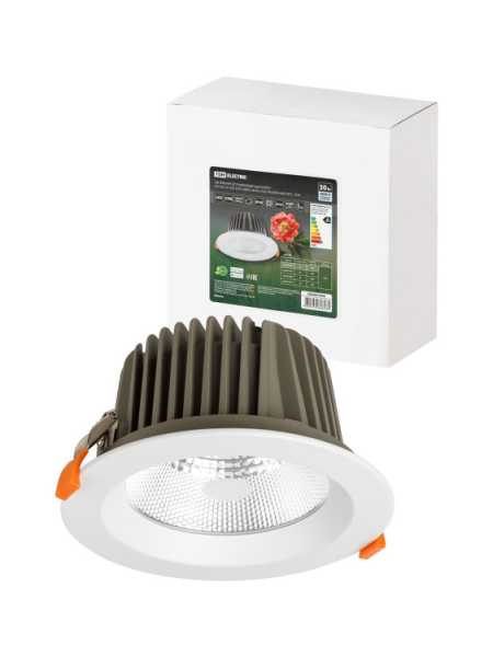 Светильник встраиваемый &amp;amp;quot;Даунлайт&amp;amp;quot; LED DCL-01-030 30 Вт, 4000 К, 80 Ra, IP20, прозрачный расс., SQ0369-0406