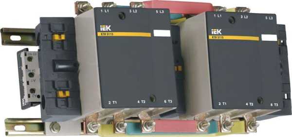 Контактор КТИ-52653 реверс 265А 230В/АС3 KKT53-265-230-10