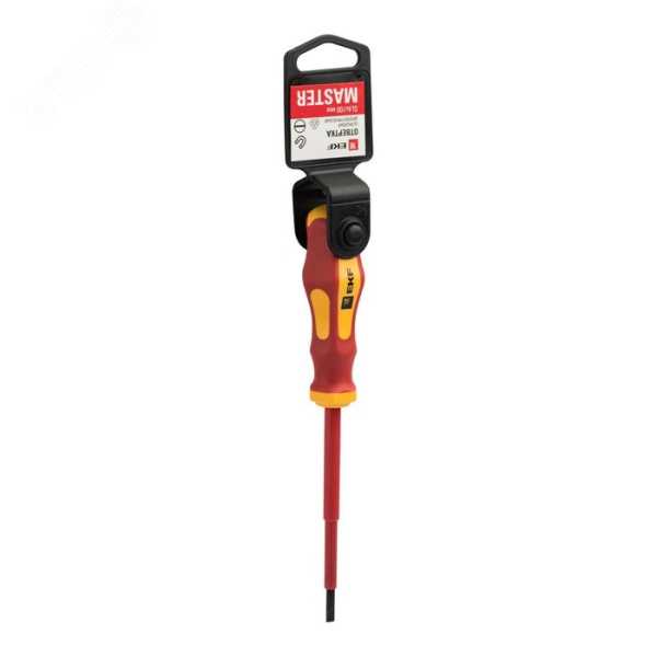 Отвертка SL4х100мм Master 1000В Basic sl-4-100-mas-in