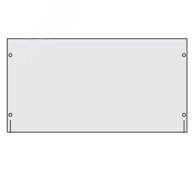 Панель сплошная (заглушка) 1U для 19&amp;amp;quot; IT-корпусов ДКС серии STI/CQE, RAL7035 R5PRK1