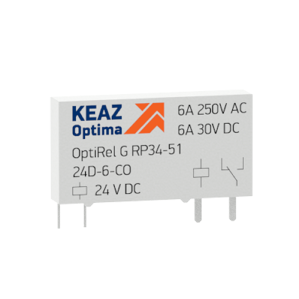 Реле промежуточное OptiRel G RP34-51-60D-6-CO 281149