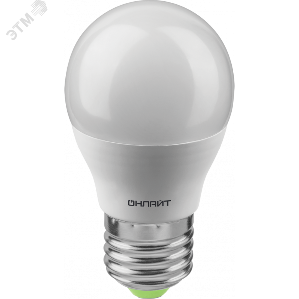 Лампа светодиодная 12вт OLL-G45-12-230-4K-E27-FR 26081