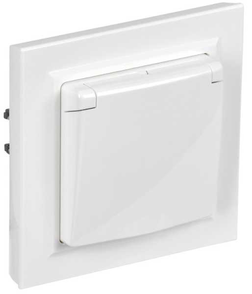 BRITE Роз. с кр. 16А IP44 РСбш10-3-44-БрБ бел. в сб. BR-R16-16-44-K01-F-PRO