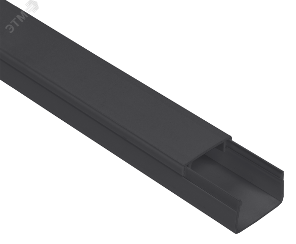 Кабель-канал 25х16 &amp;amp;quot;ЭЛЕКОР&amp;amp;quot; черный (50м) EL-KK10-025-016-1-K02