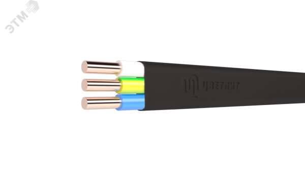 Кабель ППГ-Пнг(А)-HF 3х1.5 ОК (N PE) 0.66кВ (уп.100м) 00-00146539