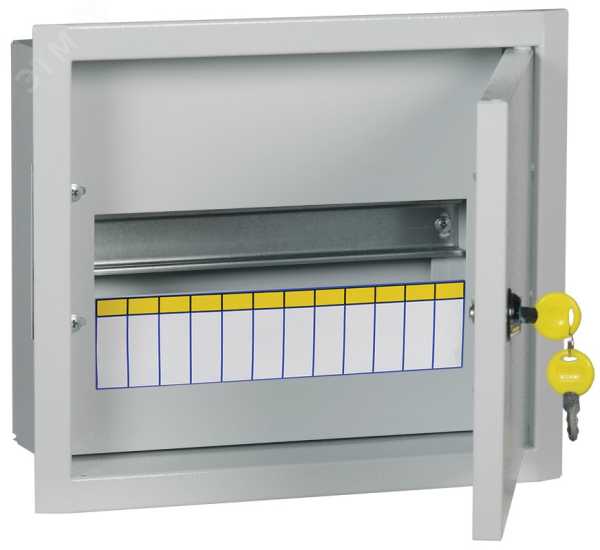 Корпус металлический ЩРв-12 (265х310х120мм) IP31 TITAN 3 MKM14-V-12-30-T