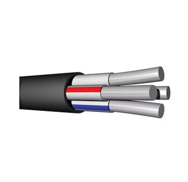 Кабель АВВГ 4х4 ОК 0.66кВ Ч (бухта) (м) ФР-00000409