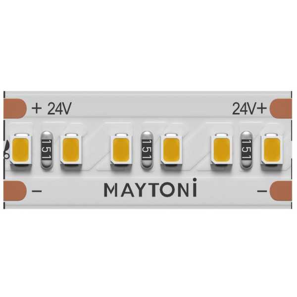 Лента светодиодная 24В 2216 8Вт/м 3000К IP20 (уп.5м) Maytoni 201061