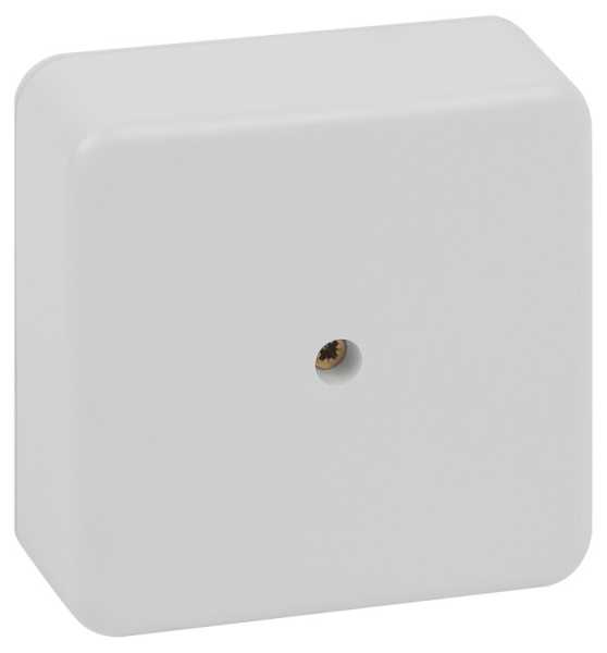 Распаячная коробка BS-W-75-75-28 без клеммы 75х75х28мм белая IP40 Б0058704