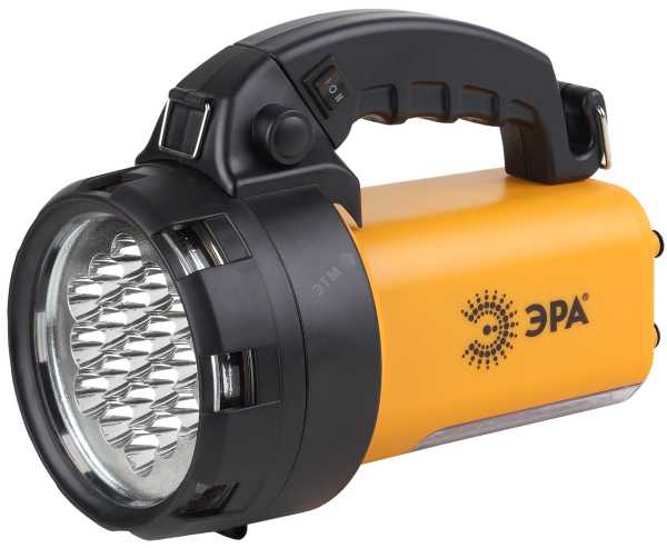 Фонарь-прожектор аккумуляторный Альфа PA-601 19LED + 24LED литиевый аккум. 3А.ч ЗУ 220В + 12В (инд. упак.) Б0031036