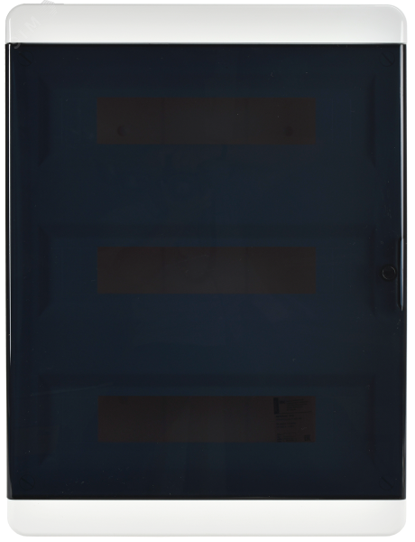 Корпус пластиковый ЩРВ-П-54 IP41 черн. прозр. дверь TEKFOR TF5-KP12-V-54-41-K01-K03