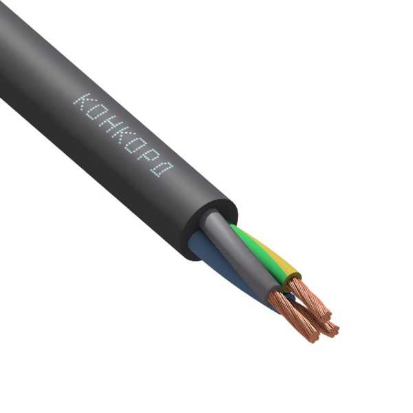 Кабель КГтп-ХЛ 3х1.5 (N PE) 380/660-3 (м) 9232