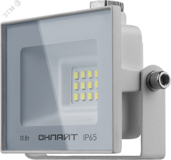 Прожектор светодиодный ДО-10w OFL-10-4K-WH-IP65-LED 27200