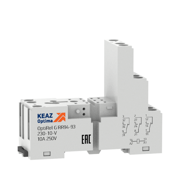 Розетка для реле OptiRel G RR94-92-230-12-V 281164