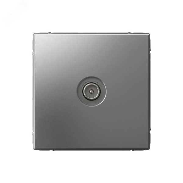 ARTGALLERY TV ТВ розетка оконечная 1DB, механизм, сталь GAL000991