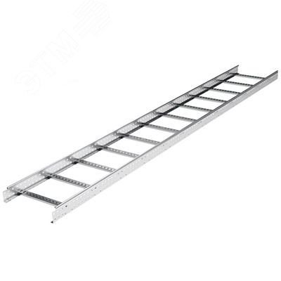 Лестничный лоток 100х100, L3000, горячий цинк LL1010HDZ