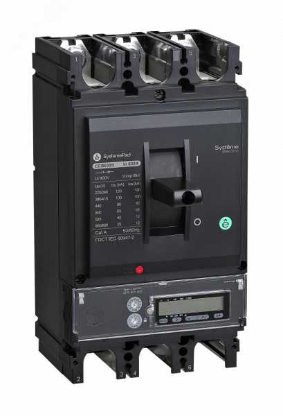 Выключатель автоматический SYSTEMEPACT CCB400 36KA 3P3D S5.3E 400A рычаг SPC400F40053E3DF