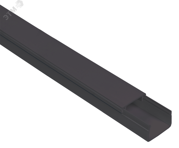 Кабель-канал 20х10 &amp;amp;quot;ЭЛЕКОР&amp;amp;quot; черный (96м) EL-KK10-020-010-1-K02