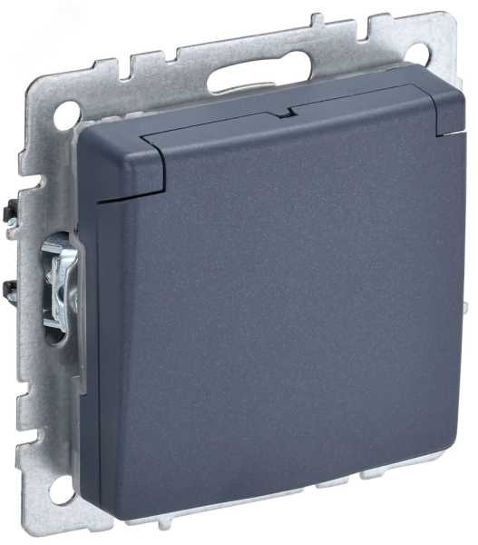 BRITE Роз. с з/к/ш с кр. 16А IP44 РСбш10-3-44-БрМ мар. BR-R16-16-44-K35