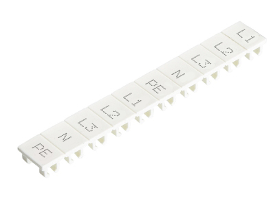 Шильдик 9705A/8/10B L1,L2,L3,N,PE