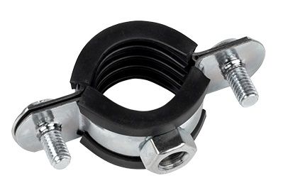 Хомут стальной 1/2&amp;amp;quot; (20-24 мм), с уплотнителем EKF