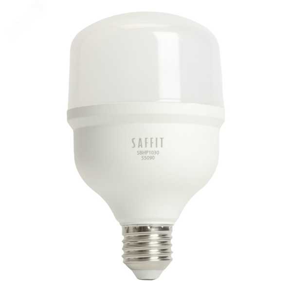 Лампа светодиодная LED 30вт Е27 белый 55090