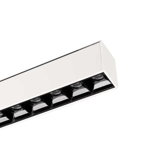 Светильник MAG-LASER-45-L320-12W Warm3000 (WH, 15 deg, 24V) 026939