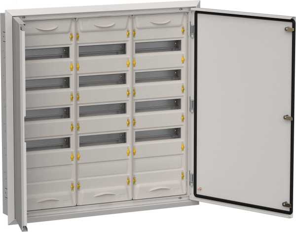 TITAN 5 Корпус мет. ЩРв-180 (3х60) 880х885х130 IP31 сер TI5-50-V-3X060-31-7035