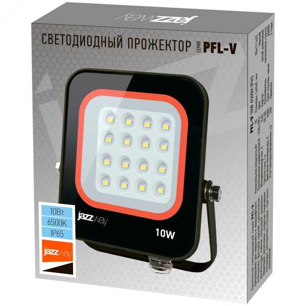 Прожектор светодиодный PFL-V 10Вт 6500К IP65 ДО 5039674