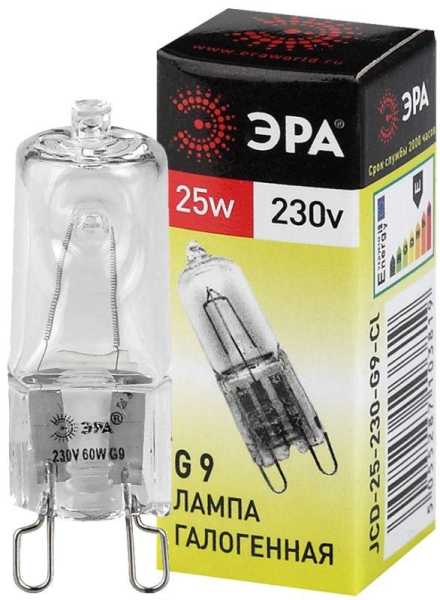 Лампа галогенная G9-JCD-25-230V-Cl 25Вт капсула G9 230В C0027376