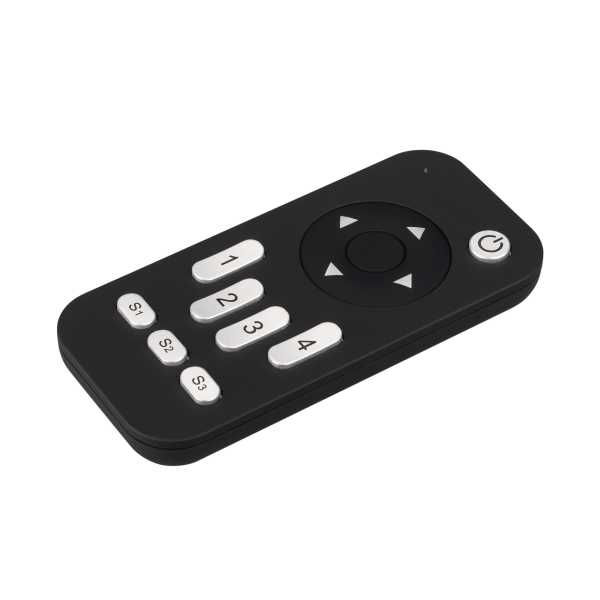 INTELLIGENT ARLIGHT Пульт SMART-801-22-4G-3SC-DIM Black (3V, 2.4G) 037417