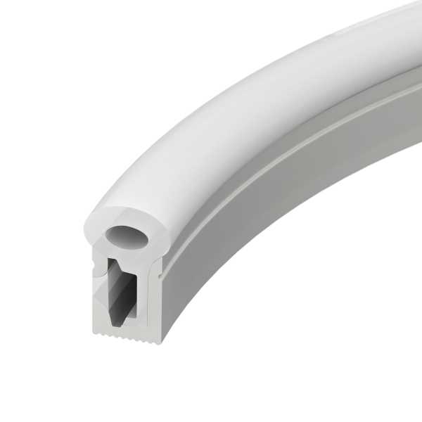 Силиконовый профиль WPH-FLEX-0817-SIDE-S8-10m WHITE 040827