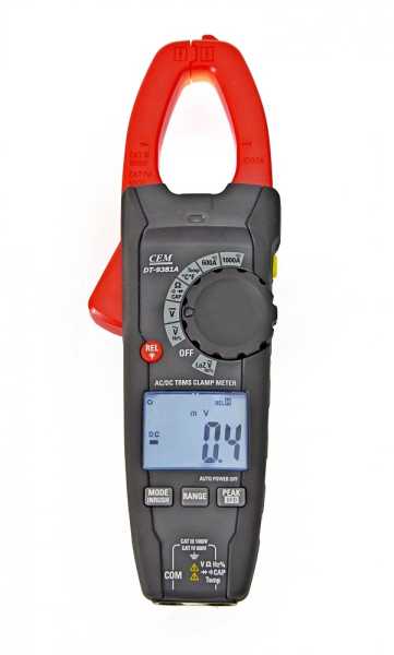 DT-9381А Клещи электроизмерительные