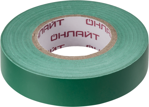 Изолента ПВХ 15мм (рул.20м) 71 680 OIT-B15-20/G зел. 71680