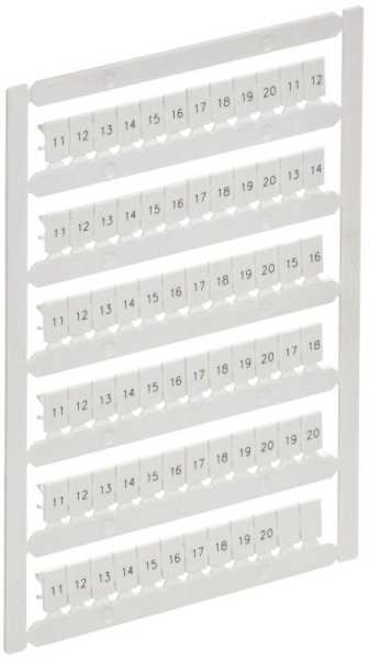 ARMAFIX Маркер для CTS/CP 4мм2 с символами 1120 IEK AF-CT10D-M-004-02