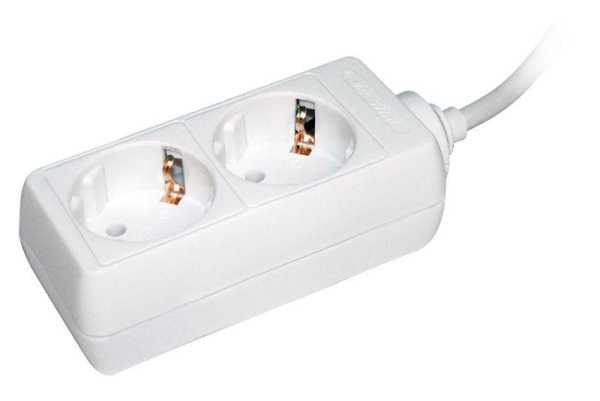 Удлинитель 2х5м с заземл. 16А IP20 У02 2P+PE 250В 3х1 WYP10-16-02-05-Z-N