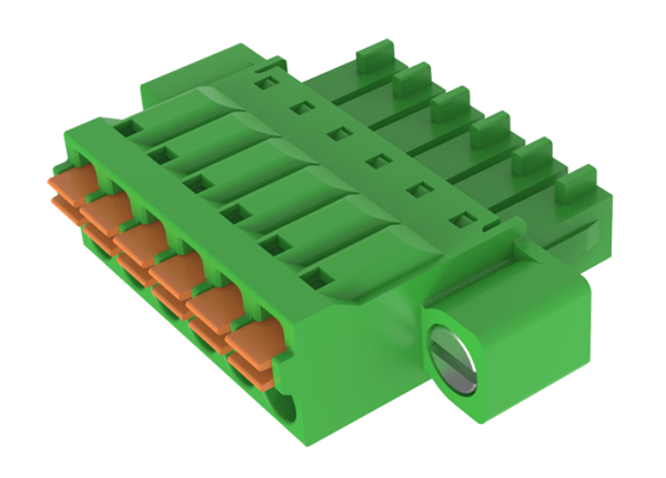 Розеточный разъем на кабель MC-RH7.62H10C-K-0001