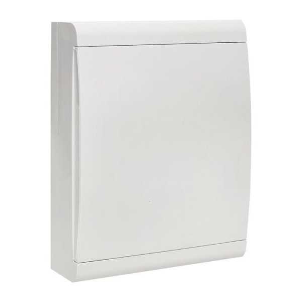 Щит ЩРН-П-24 &amp;amp;quot;SlimBox&amp;amp;quot; IP41 бел. дверца PROxima sb-n-24w