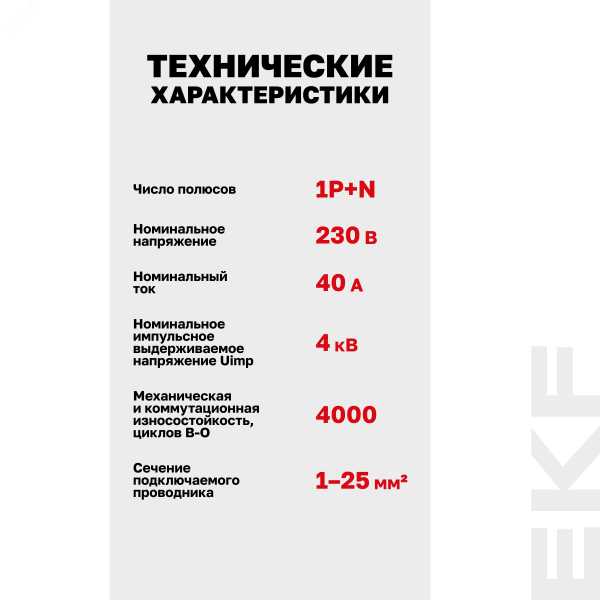 Устройство защиты от дугового пробоя (УЗДП) 1P+N 40А PROxima afdd-2-40-pro