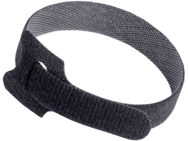 Хомут-липучка ХКл 14х210мм черный (100шт) UHL10-14-210-100-K02