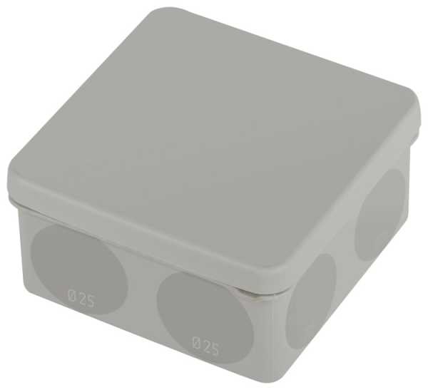 Распаячная коробка KOR-100-100-50-9g-2MP двухкомпонентная безгалогенная атмосферостойкая 100х100х50мм прямой монтаж1шт Б0060291
