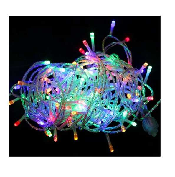 Гирлянда светодиодная &amp;amp;quot;Нить&amp;amp;quot; LD200-GM-BO 200LED мульти 20м уличная 8 режимов элементы питания 3хAA 4690601045447