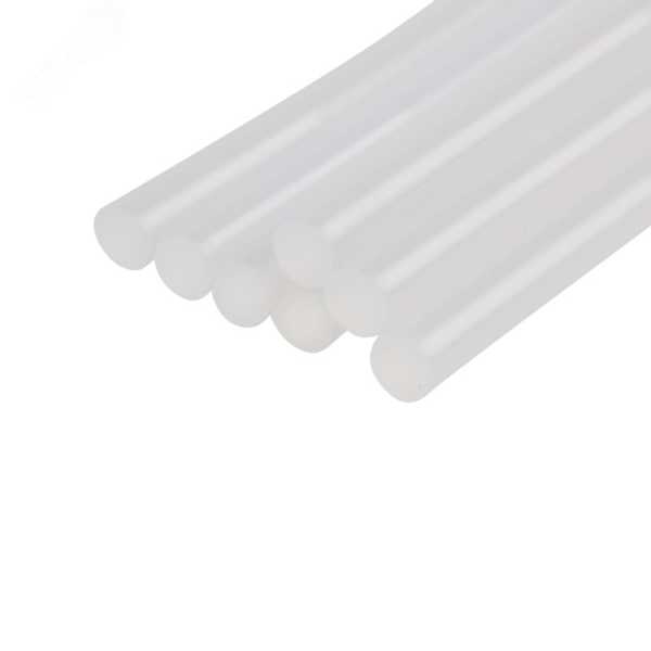 Стержни клеевые 7мм,100мм, 6шт/уп, прозр