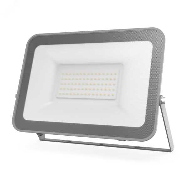 Прожектор светодиодный Qplus 50 W 4250 lm IP65 6500K графитовый серый 1/10 690511350