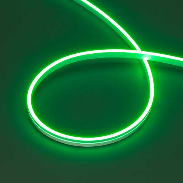 Лента герметичная MOONLIGHT-SIDE-A168-4x10mm 24V Green (7.2 W/m, IP65, 5m, wire x2) 038315