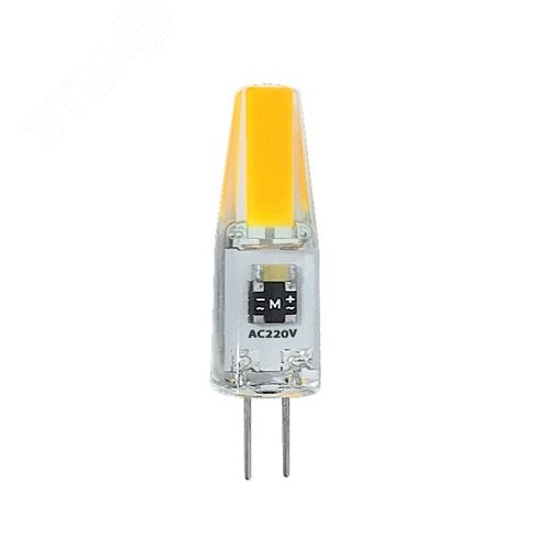 Лампа светодиодная PLED-G4 COB 3Вт капсульная 3000К тепл. бел. G4 240лм 220В 2857446