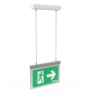 Световой указатель &amp;amp;quot;ВАРТОН&amp;amp;quot; Flip-подвесной серии Advanced 3W IP40 3ч V1-EM-70432-30A01-4000365