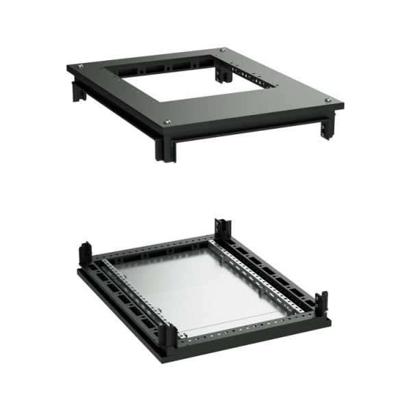 Крыша с фланцем и основание для 19&amp;amp;quot; IT-CQE 600x600, RAL9005 R5RKTB68FITB